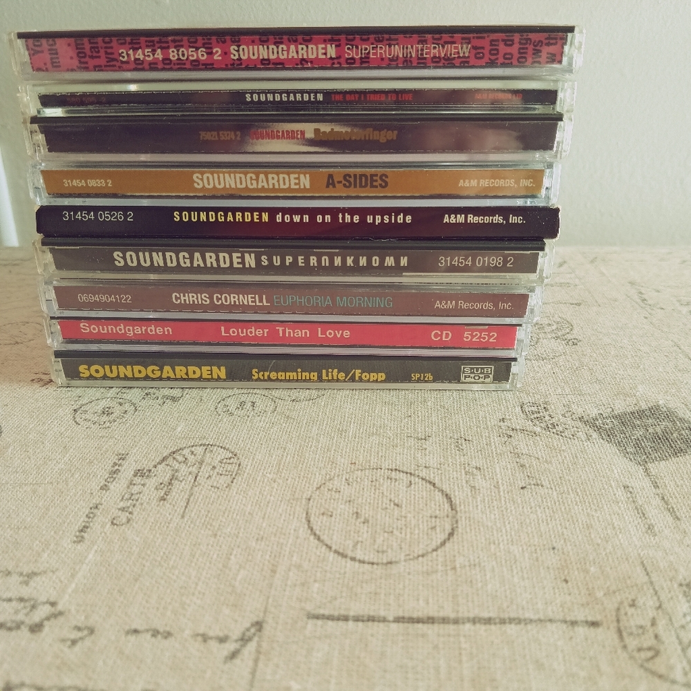 Soundgarden CD Collection (9)